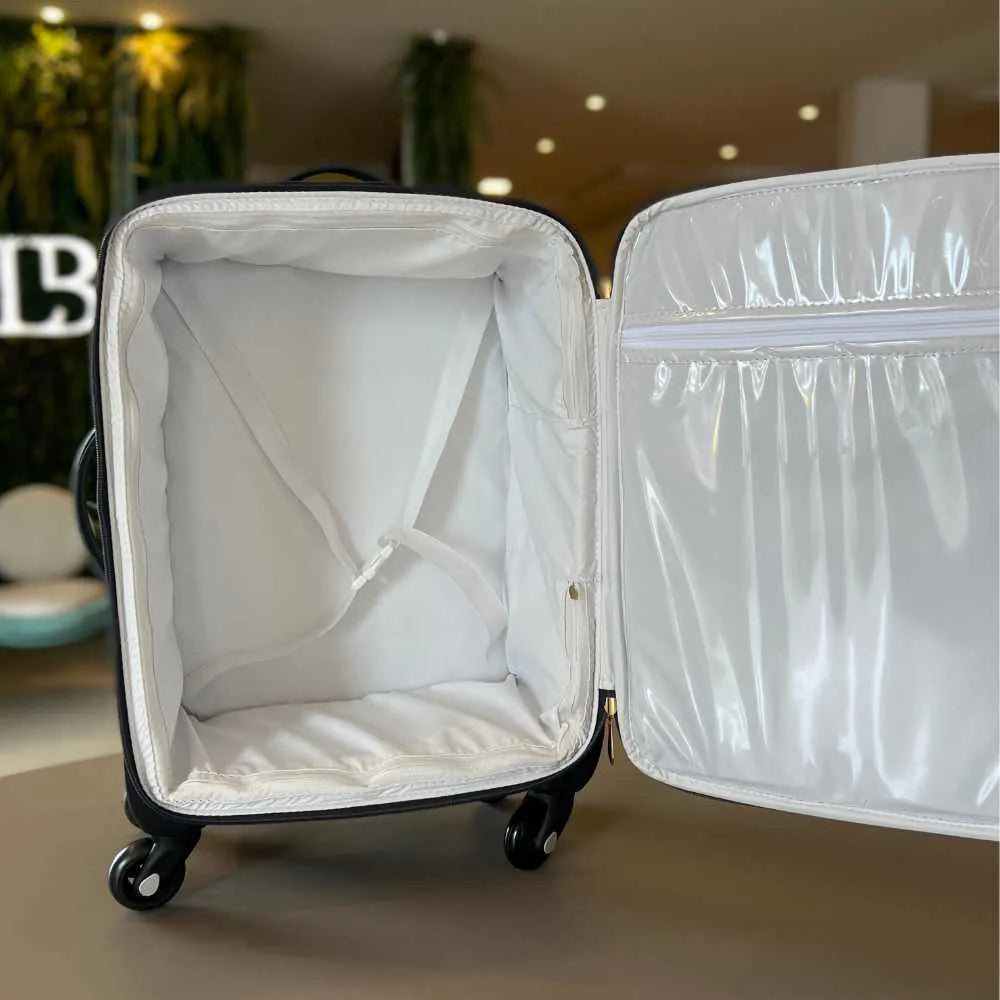 Kit Baby 4 Personalizado - Linho Cinza I Grafite