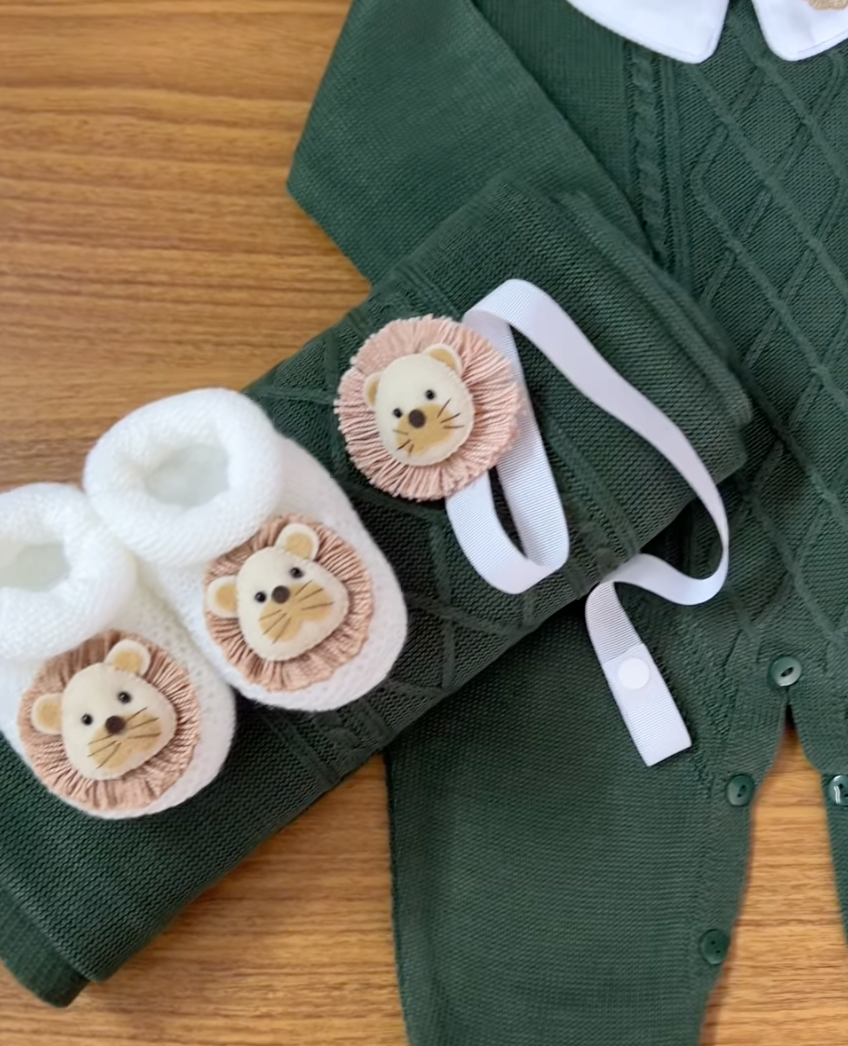 Kit Saída Maternidade Personalizável Completa Romeo | Personalize Com o Nome do Seu Príncipe