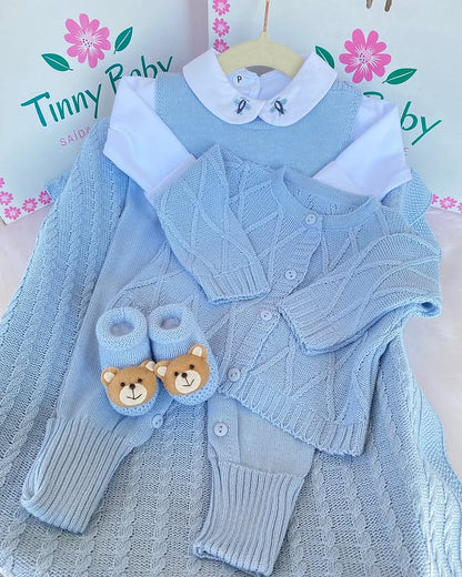 Kit Saída Maternidade LION Personalizável Completa | Personalize Com o Nome do Seu Príncipe