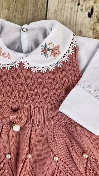 Kit Saída Maternidade Esther - Personalize Com o Nome da Sua Princesa