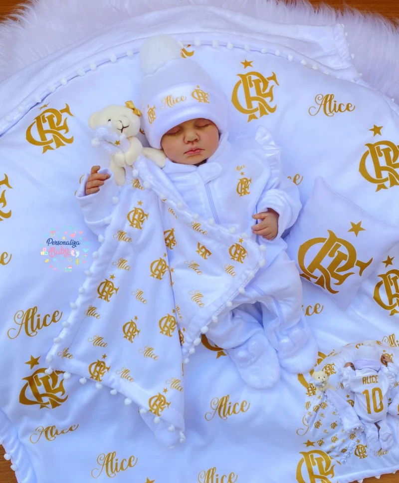 Kit Saída Maternidade Flamengo – Personalizado