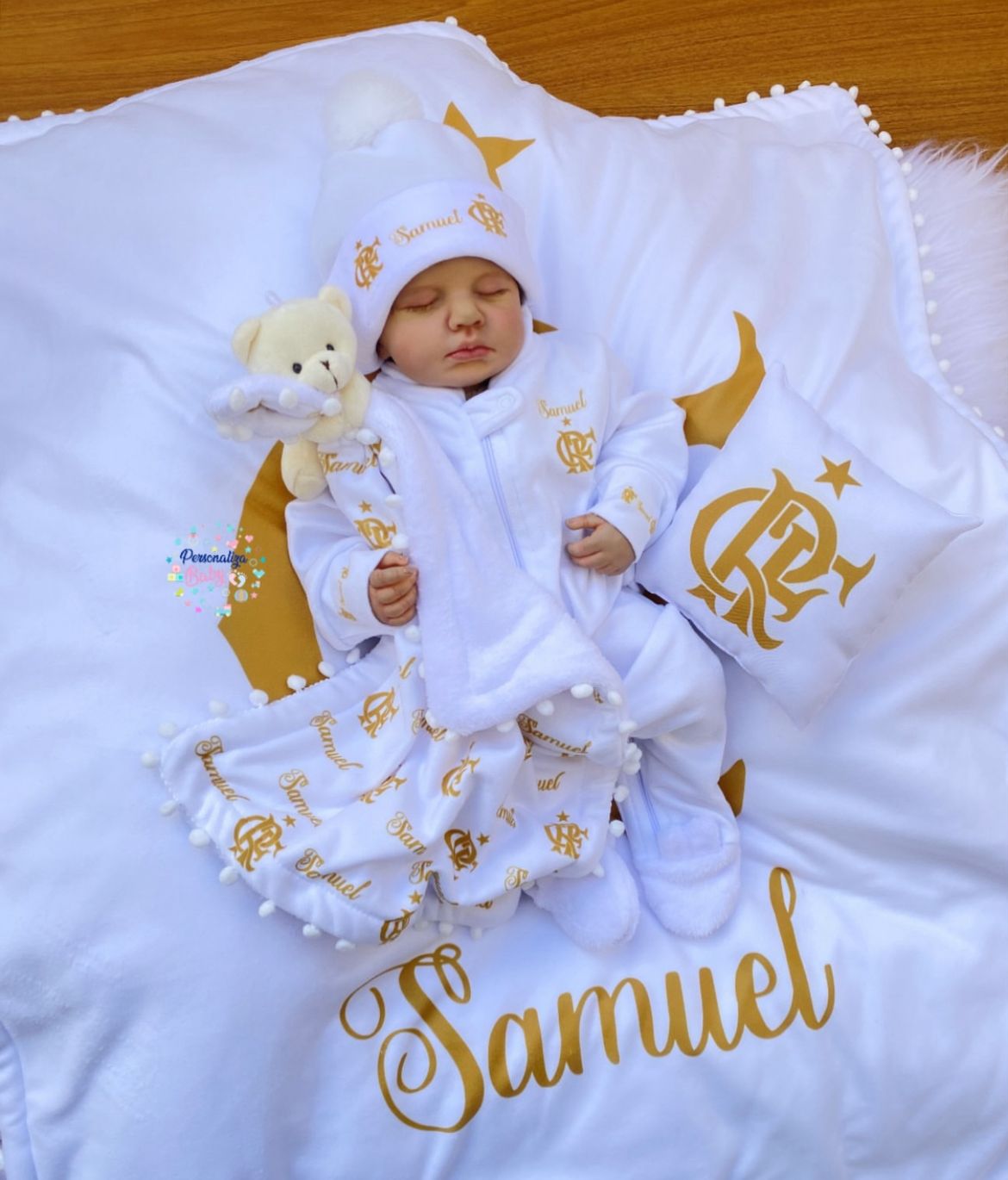 Kit Saída Maternidade Flamengo – Personalizado