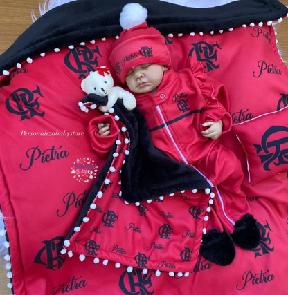 Kit Saída Maternidade Flamengo – Personalizado